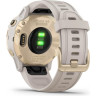 Часы GARMIN 6S PRO SOLAR LIGHT GOLD WITH LIGHT SAND BAND 010-02409-11